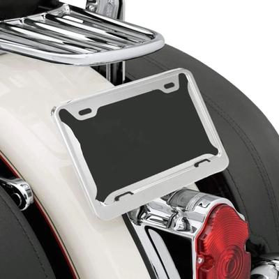 Porta targa accattivante, adatto per targhe di moto europee, resistente allo scolorimento, facile da installare