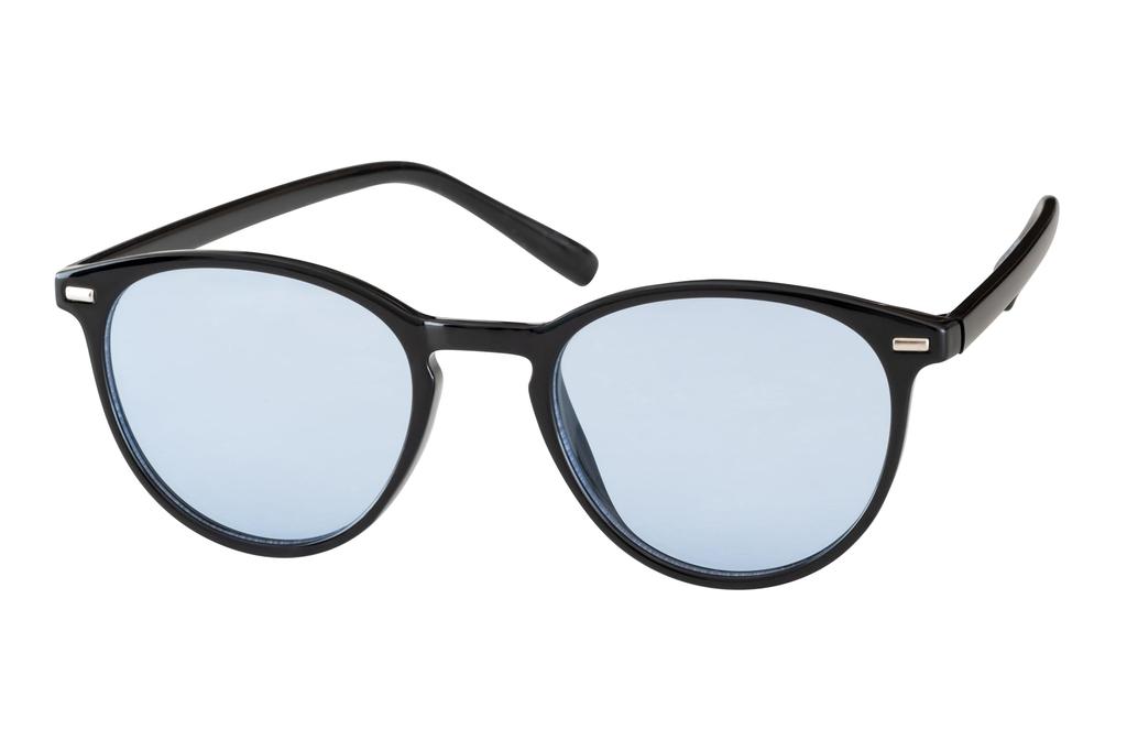 Micstar UV Sunglasses, Protection, Black/Light Blue, X311-2