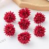 10/50Pcs  pink Silk Carnation Artificial Flowers Scrapbook Bridal Accessories Diy Wedding Rose Arch Christmas Wreaths Home Decor