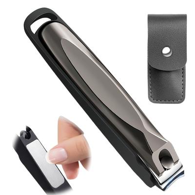 YAMOOCO Nail Clippers Nail File Premium Nail Clippers with Easy Suitable for and Great Gift [Splash-Resistant, 2-Sided Included] Sharp, Non-Slip