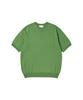 NOWANDTOMORROW Essential Half Knit [Olive Green]