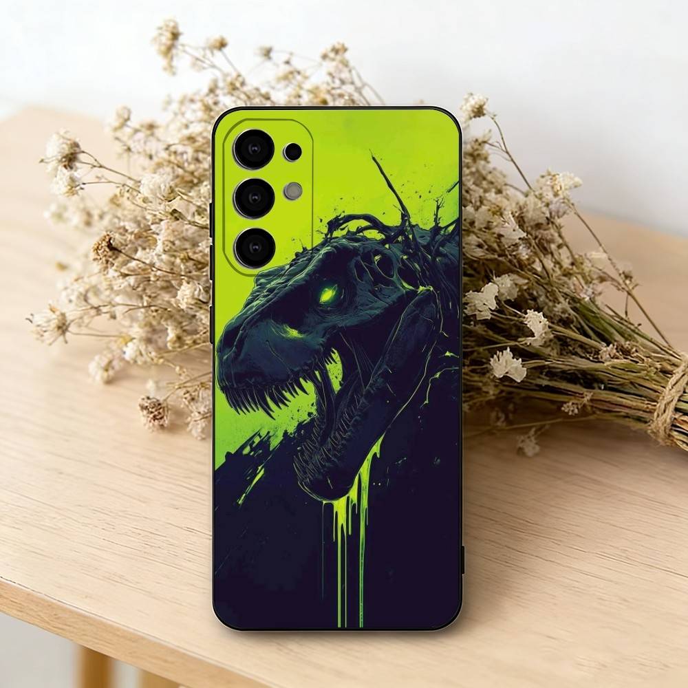 

J-Jurassic D-Dinosaur World Phone Case For Samsung S25,S24,S21,S22,S23,S30,Ultra,S20,Plus,Fe,Lite,Note,10,Black Cover Samsung S21plus