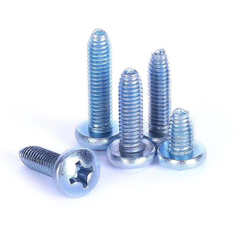 Galvanized Self-Tapping Phillips Triangle Thread Pan Head Cabinet Locking Screw