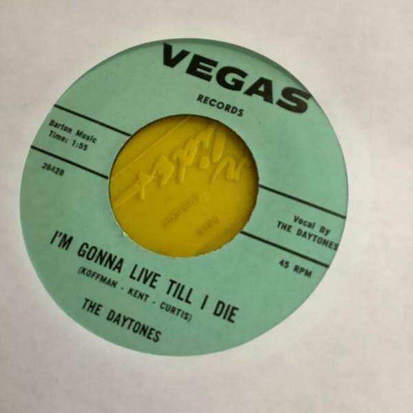 

7inch Record DAYTONES - I Apologize 2642 VEGAS US Pop Used