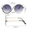 New Retro Small Frame Circle Form Sunglasses Women'S Brand Designer Fashion Sun Glasses Women Travel Eyewear Uv400