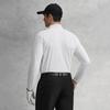 Fila Classic Minimalist Sports Training Golf Comfortable Versatile Long Sleeve T-Shirt Men Tops Jade-White A11M615204FWT