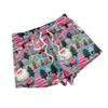 Women's Fashionable Loose-Fit Pajama Shorts With Fleece Christmas Print Casual Pants
