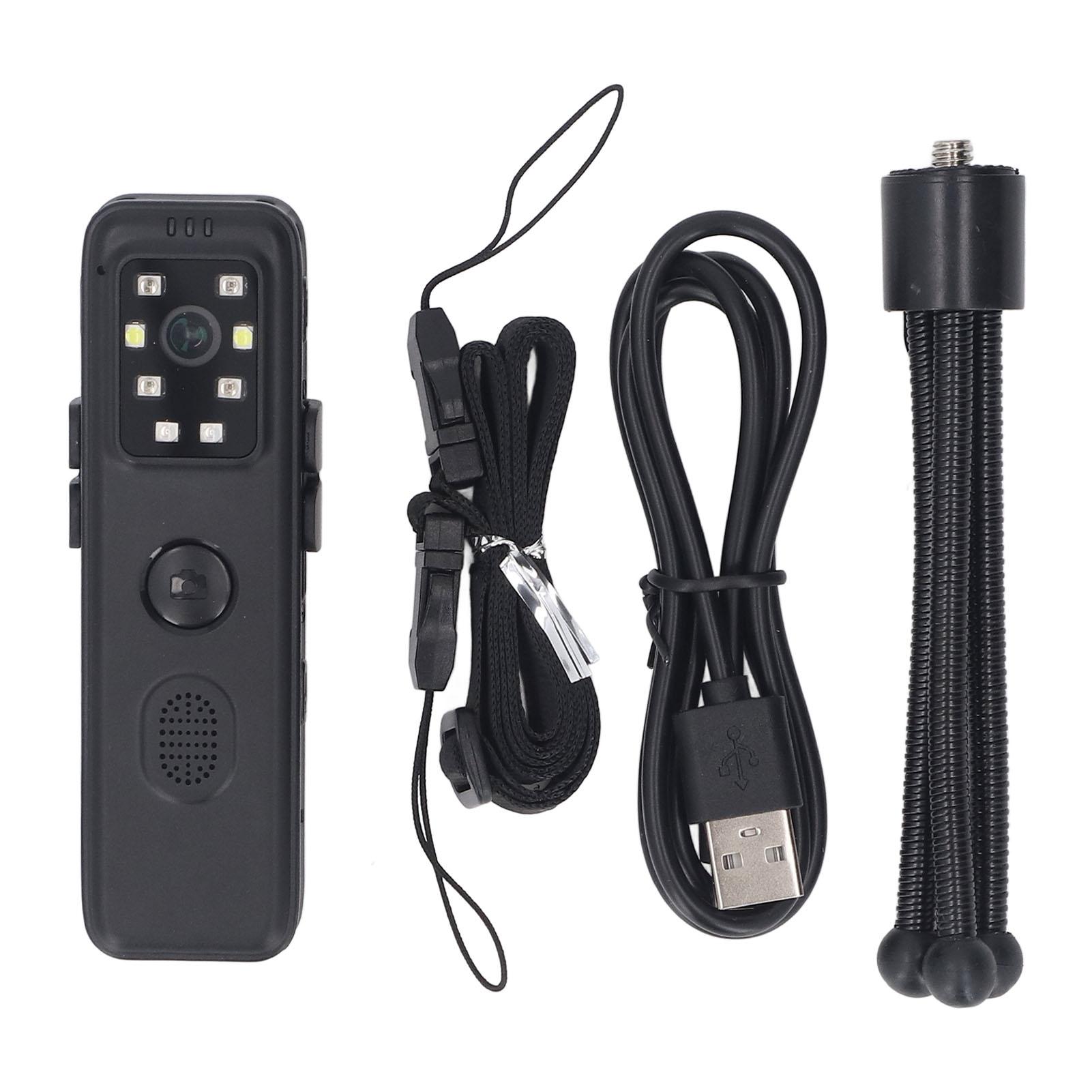 

Маленька кишенькова екшн-камера 1080P HD бездротовий циклічний запис із затискачем для задньої частини