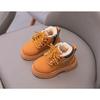 Stivali Gialli per Bambini, Nuovi Arrivi Invernali Stivali Martin Unisex, Stivaletti Antiscivolo per Bambini Più Grandi, Stivali per Bambini Piccoli e Neonati.