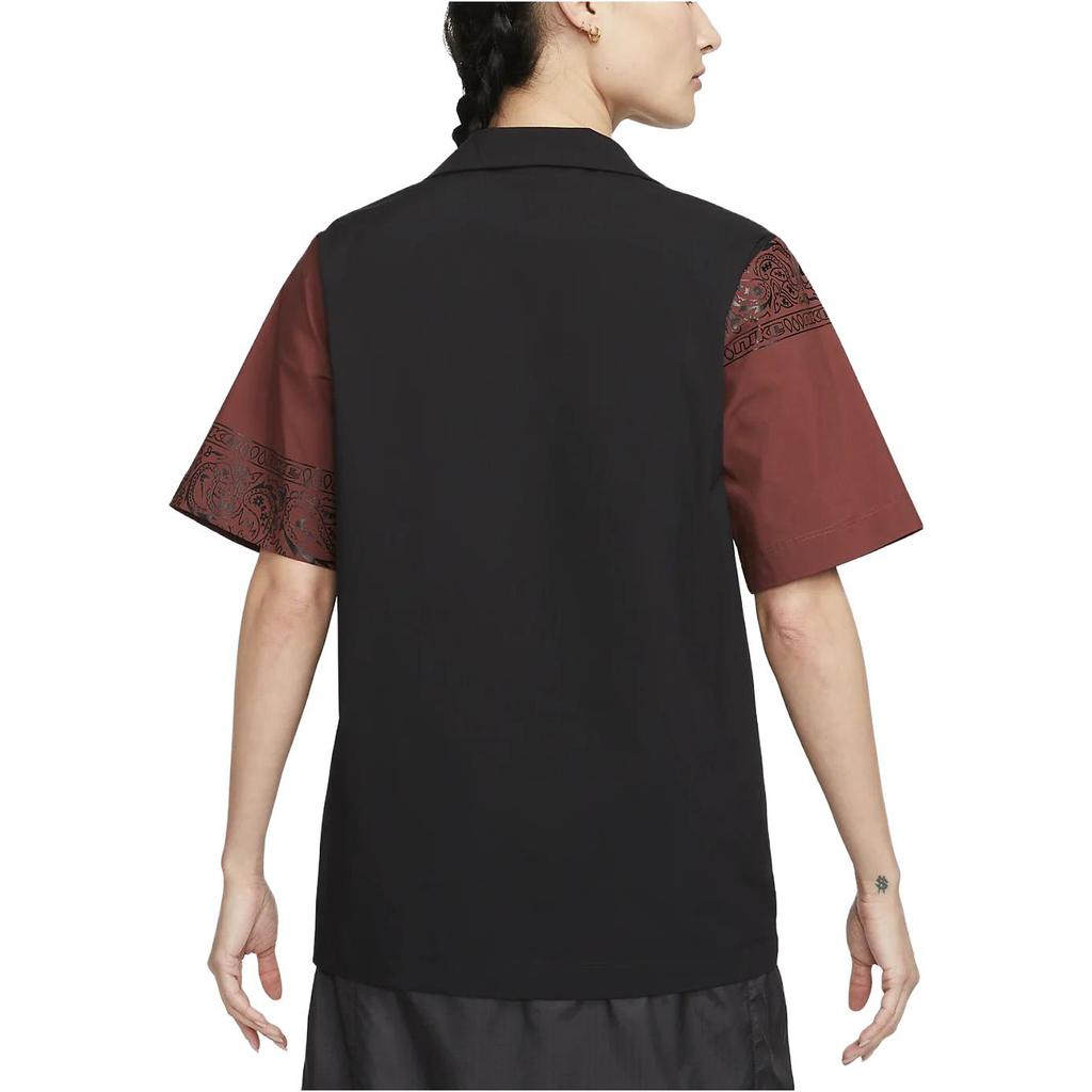 New Nike Sportswear Shirt Women's Black FJ7730-010