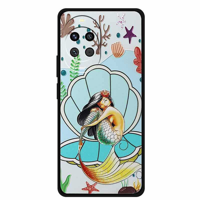 Phone Case For Huawei nova 14 Pro 3D Relief Cover Flowers Emboss Back Cases Funda Coque for  nova14 Ultra 14Pro Casing Para