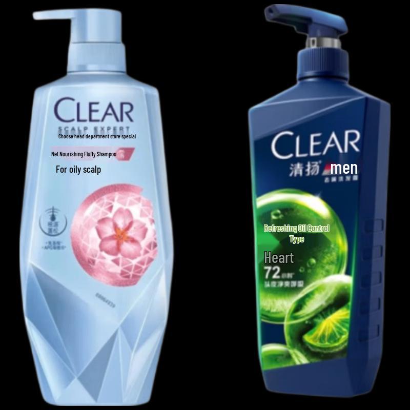 Clear Scalp Care & Men s Oil Control Shampoo Duo Set