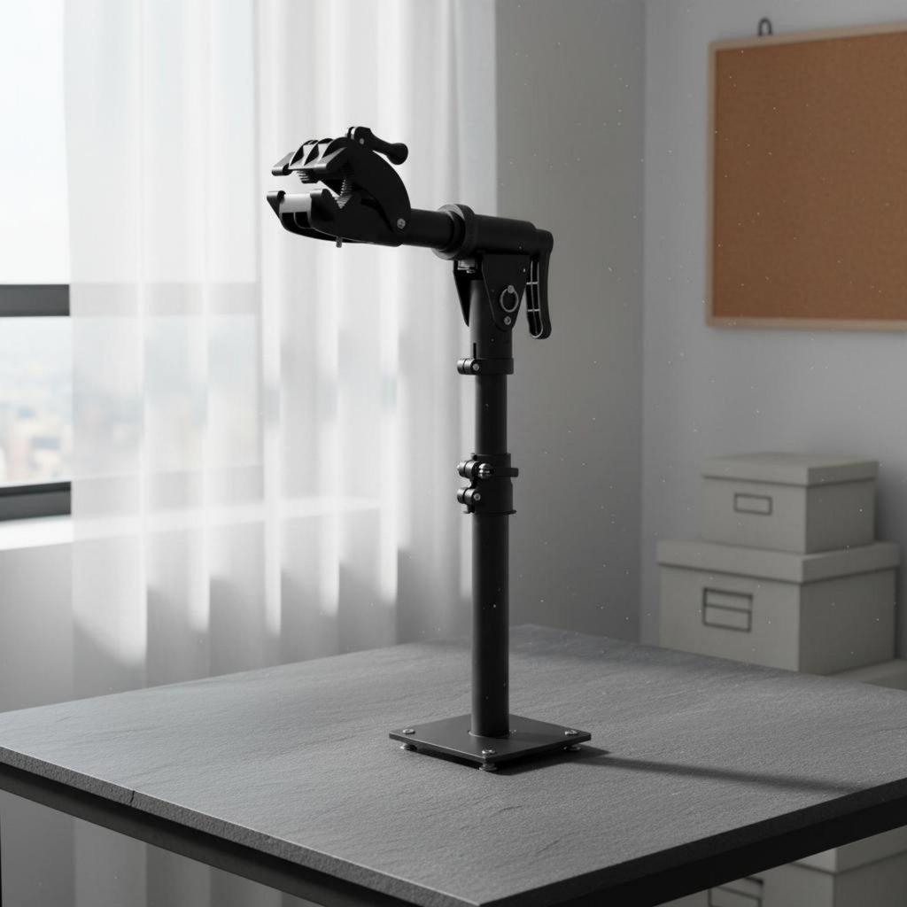 Desktop Bike Repair Stand Degree Rotation Cycle Support for Workshop