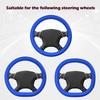 Upgraded Car Steering Wheel Cover Silicone Gloves Anti Slip and Anti Sweat Soft Multi-color Car Decoration DIY Accessories Tools