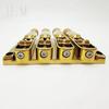 High quality 4-string bass bridge without head, copper string holder