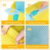 Shoe Washing Bag For Laundry Reinforced Edges Anti-Tear Sneaker Cleaning Bag Durable Washer Dryer Bag For Running Shoes Bras Toy