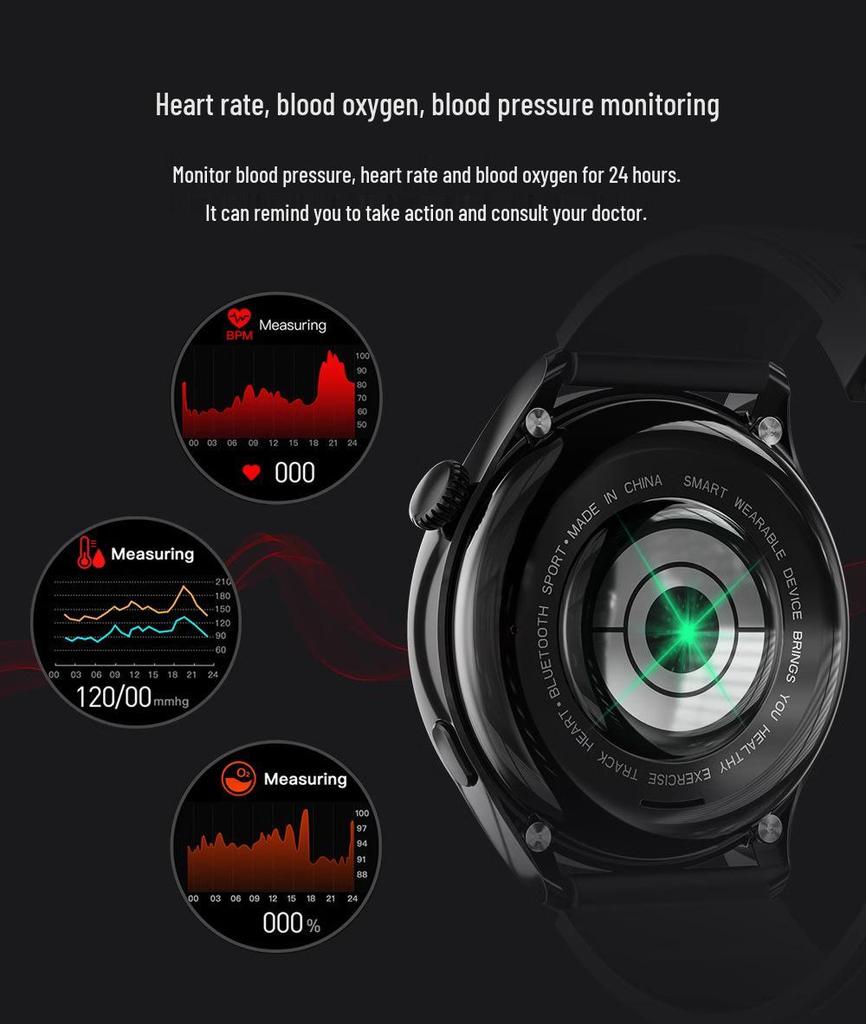 GT5Pro Smartwatch: Multifunctional Men's & Women's NFC Edition with Call Answering