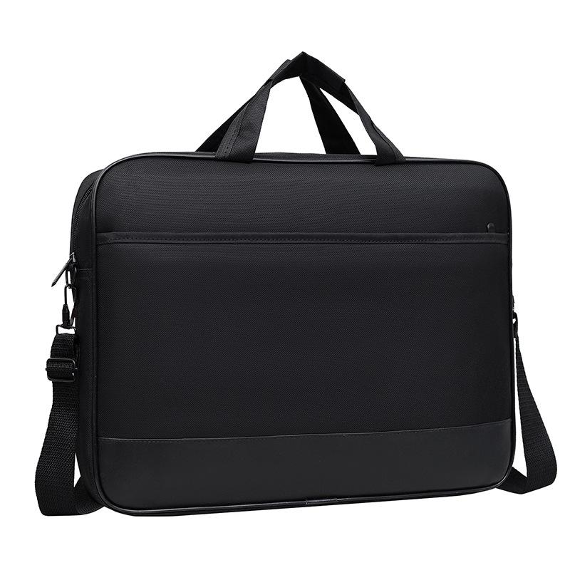 

TS JYL laptop bag,Large Laptop Handbag Business Crossbody Multi-Layer Briefcase 15.6 inches чорний