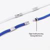 Silver Diamond buckle No Tie Shoe laces Elastic Laces Sneakers Tennis Shoelaces without ties Flat Shoelace for Shoes accessories