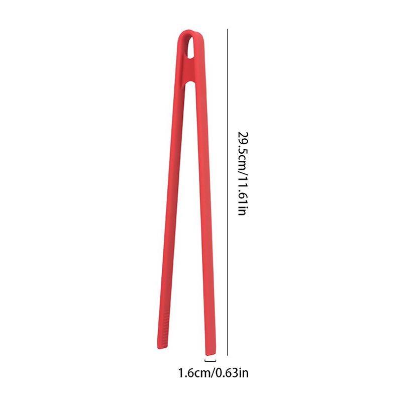Silicone Food Toast Tongs Trivet Tongs For Kitchen Tongs Non-Slip Cooking Clip Clamp Bbq Salad Tools Grill Kitchen Accessories