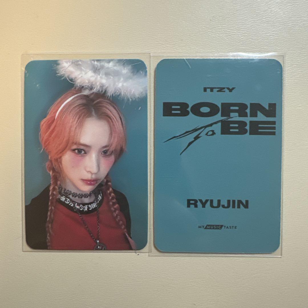 

[USED] itzy born to be mmt ryujin trading card