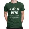 Made In 1976 50 Years of Being Awesome Vintage 50th Birthday T-shirts Men Casual Tee Loose Streetwear T Shirt Top Clothing