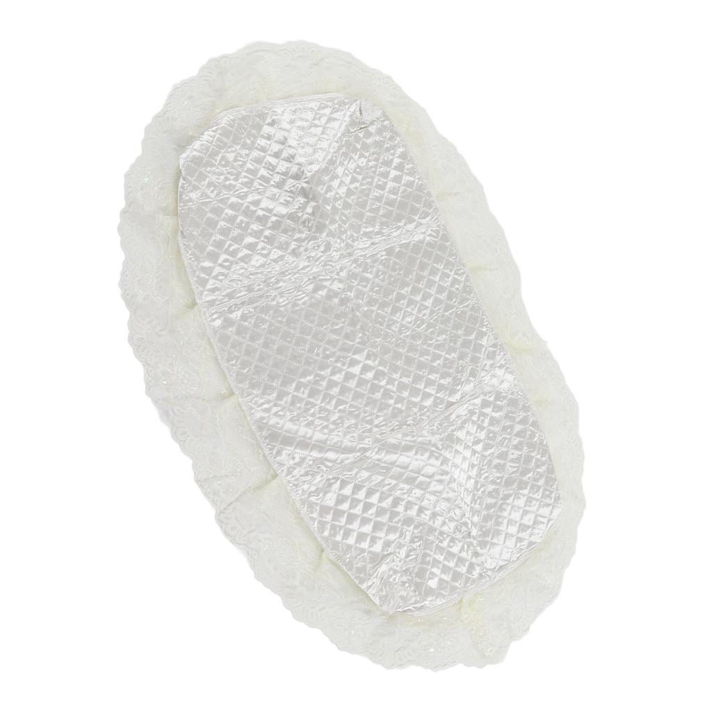 Piano Cover Cloth Lace Full Coverage Decorative Piano Dust Cover with Double Stool Cover for Home