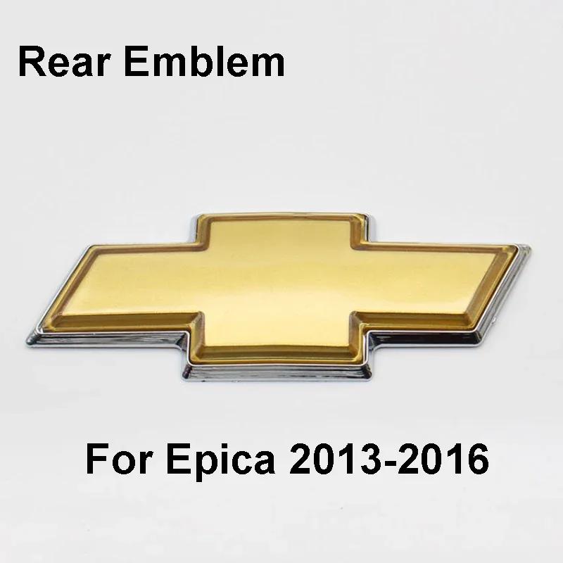 ysdn6 ABS Car Front Rear Emblem for Chevrolet Epica 2003-2011 Spark Aveo Captiva 2008-2010 Auto Head Trunk Badge Sticker Accessories