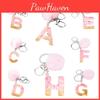 Trendy Keychain With Cartoon Alphabet Unique Design Accessory For Cars And Bags