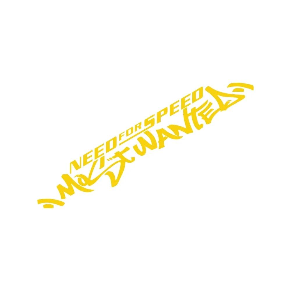 

30x6СМ Веселий Білий Need for Speed Подряпина Авто Автомобільна Наклейка на Лобове Скло Вінілова Наклейка Універсальне Вікно Авто Двері Автомобільні Аксесуари жовтий