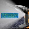 4 In 1 6000Pa Portable Car Vacuum Cleaner Cordless Interior Cleaner with LED Light Tire Pressure Gauge Inflator Auto Accessories
