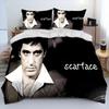 New 3D Print Movie Scarface Tony Bedding Set Single Twin Double Queen King Cal King Size Bed Linen Set