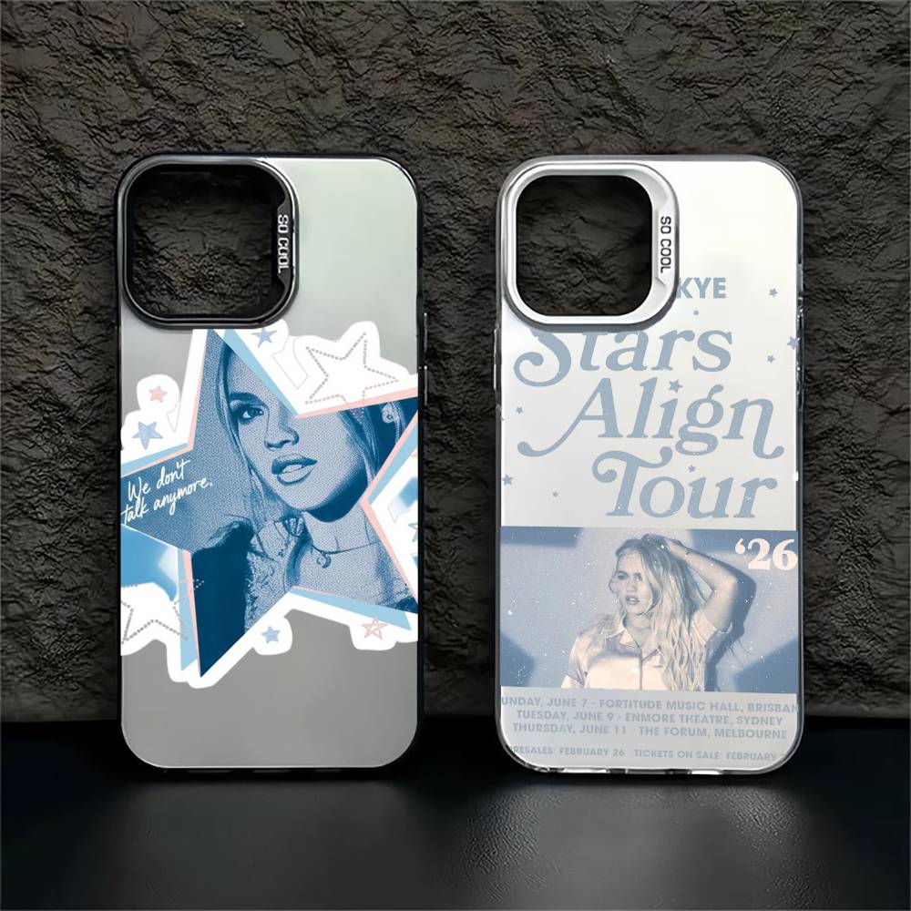 F-Freya Skye Cantante Funda para Teléfono Para iPhone 17,16,15,14,13,12,11 Plus,Pro Max,XS,Funda Colorida Plata Blanca