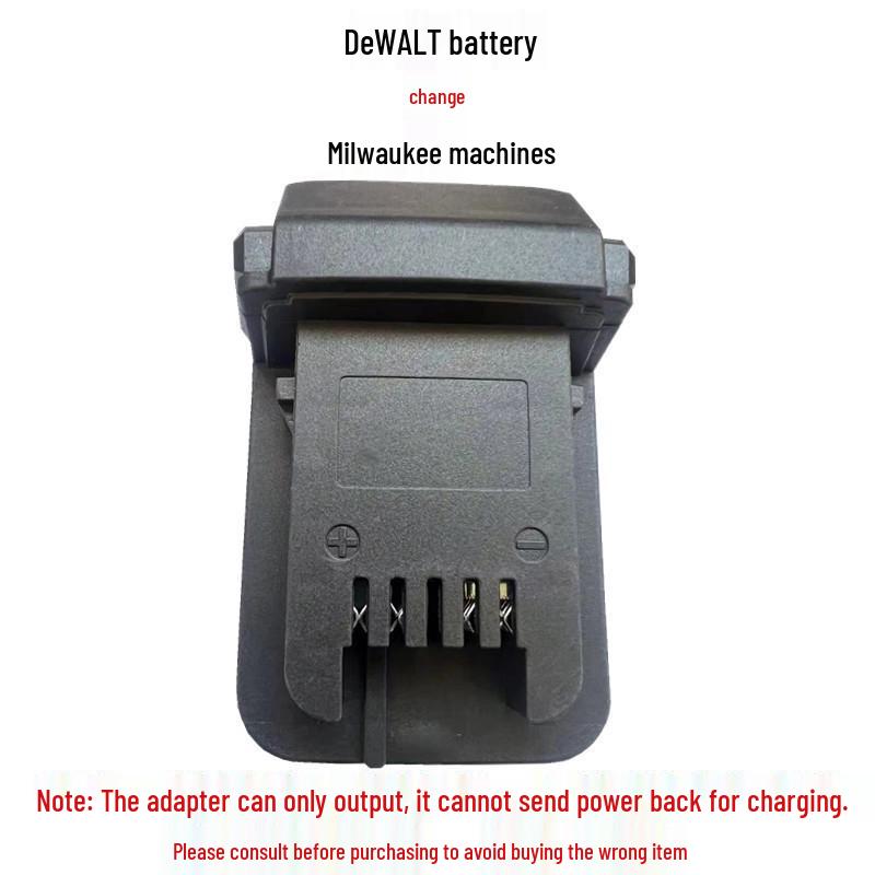 DeWalt Battery Adapter for Makita, Maktec, Dongcheng, Worx, Big Yi, DaYou, Dongke Machines