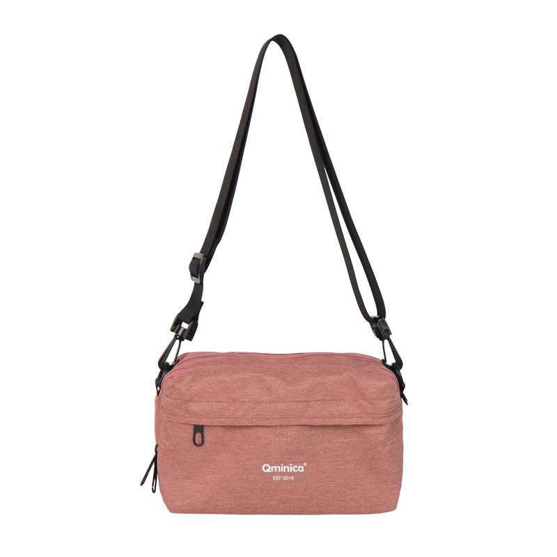 Black Waterproof Multifunctional Travel Passport Chest Bag - Portable, Large Capacity Crossbody Stroller Bag