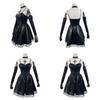 Stilvolles Misa Amane Death Note Anime Cosplay Schwarzes Kleid Für Halloween Und Partys