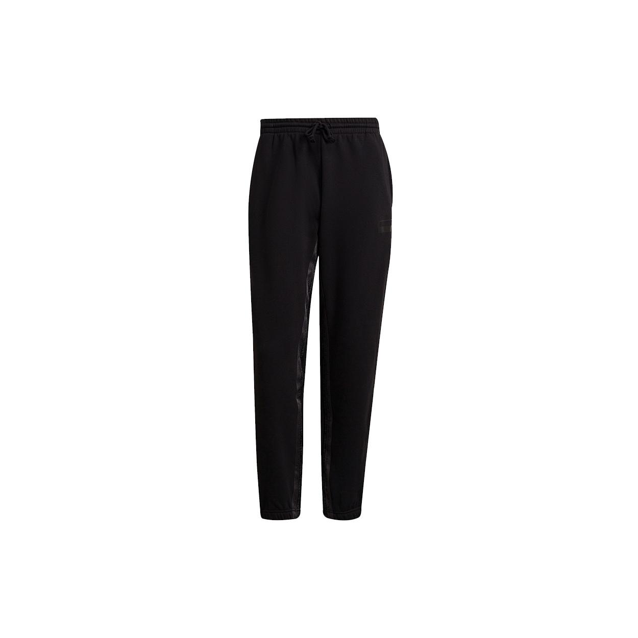 Men s adidas originals R.Y.V. Sweatpnt Side Stripe Sports Pants/Trousers/Joggers Black H11486 XS