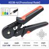Compact Tube Terminal Crimper Ratchet Tool Set for Electricians