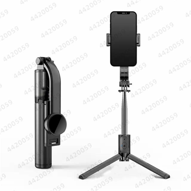 

Roreta Bluetooth Selfie Stick Tripod с дистанционным управлением затвором заполняющей подсветкой для смартфона Android Extended Version чёрный