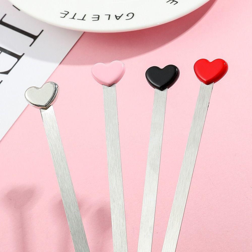 

Painted Reading Book Clip Stainless Steel Pagination Mark Fashion Metal Bookmark School Office чорний