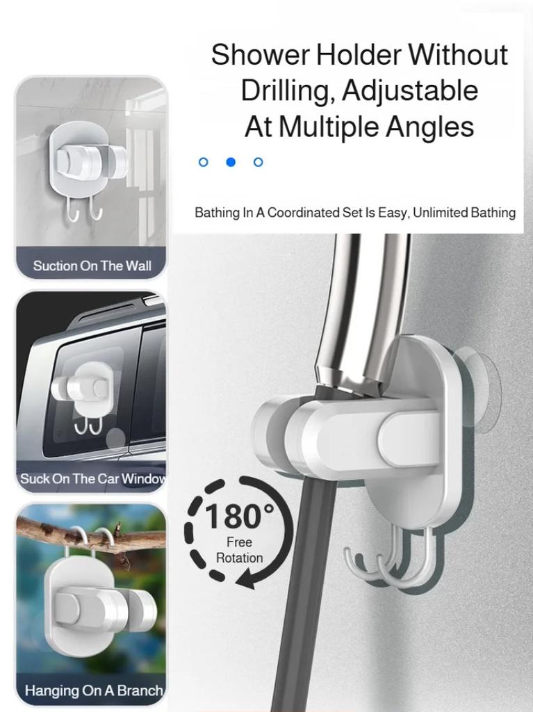 Mobile Portable Shower Smart Temperature Measuring Camping Outdoor Shower Set
