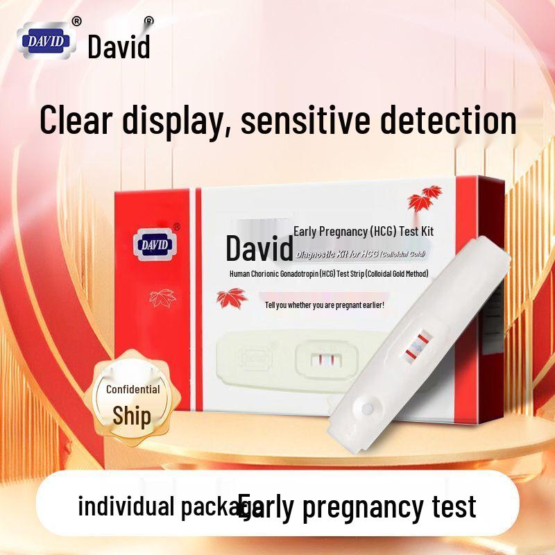 David 1-Pack Early Pregnancy Test Card - Family Planning Kit.