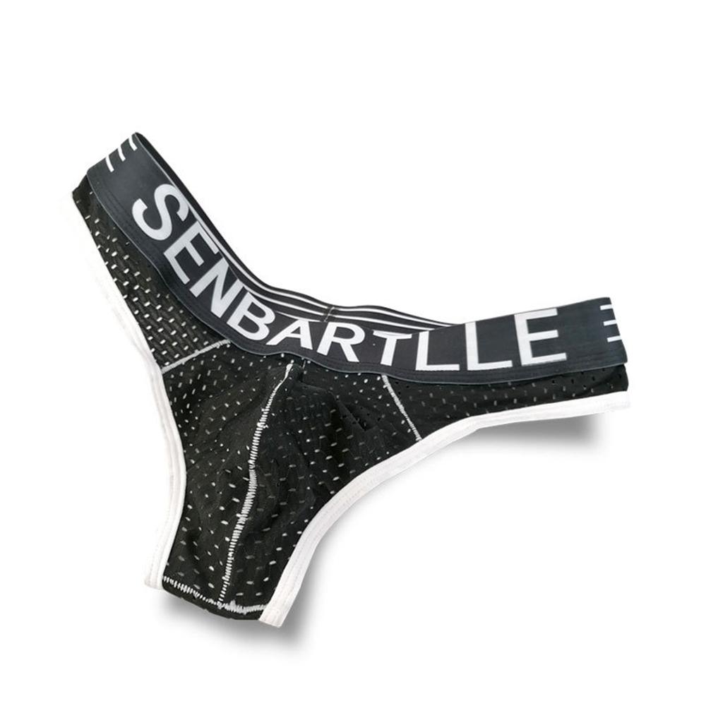 Breathable Men Underwear Comfy Fashion Low Rise Oil