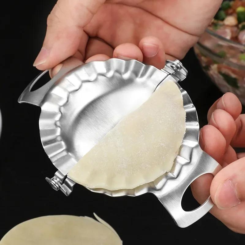 Stainless Steel Dumpling Mould, Kitchen Small Tools, Dumplings Artifact Manual