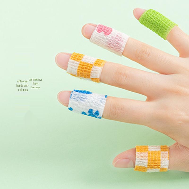 Elastic Sports Finger Protector: Self-Adhesive Bandage for Basketball and Badminton – Anti-Wear, Anti-Callus Finger Tape