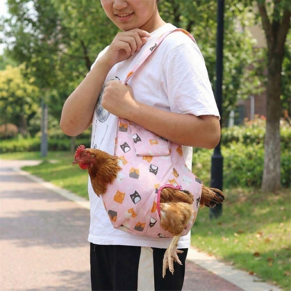 Large Capacity Chicken Holder Bag Breathable Poultry Transport Bag  Veterinary Use
