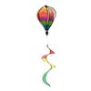Balon na gorące powietrze w rozmiarze gigantycznym Materiał plastikowy Folia zmieniająca kolor Dekoracja tęczowa Folia przezroczysta Kolory tęczy Wiatraczek
