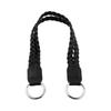 Lady Purse Handle Belt Replacement Handbag Retro Woven Strap Shoulder Bag Handcraft Bag DIY Accessories Black/Gray/Beige
