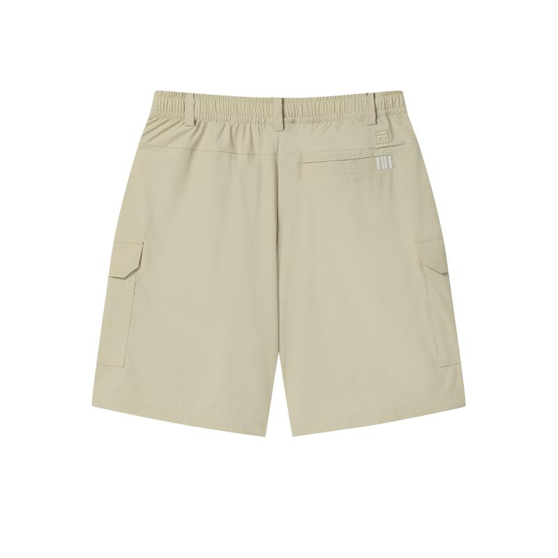 Fila Heritage Classic Versatile Comfortable Casual Shorts Men Shorts Autumn-Brown F11M628816FLK