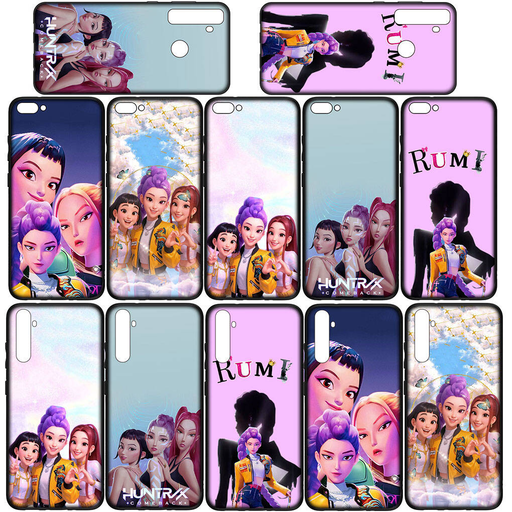 Für Samsung Galaxy S25 S24 S23 iPhone 17 16 15 Xiaomi Redmi Note 14 13 12 11 Plus Pro Max A57 Hülle KPop Demon Hunters X HuntersX OPPO Huawei Abdeckung